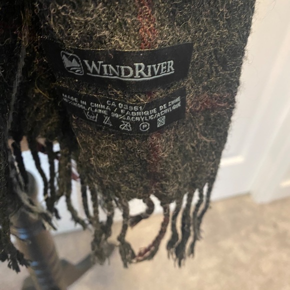 Wind River men’s wool mix scarf - Picture 5 of 6